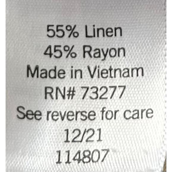 CROFT & BARROW HI-RISE WIDE LEG ANKLE PANTS, WOMENS, 1X, BLACK WITH WHITE FLORAL - Picture 11 of 12